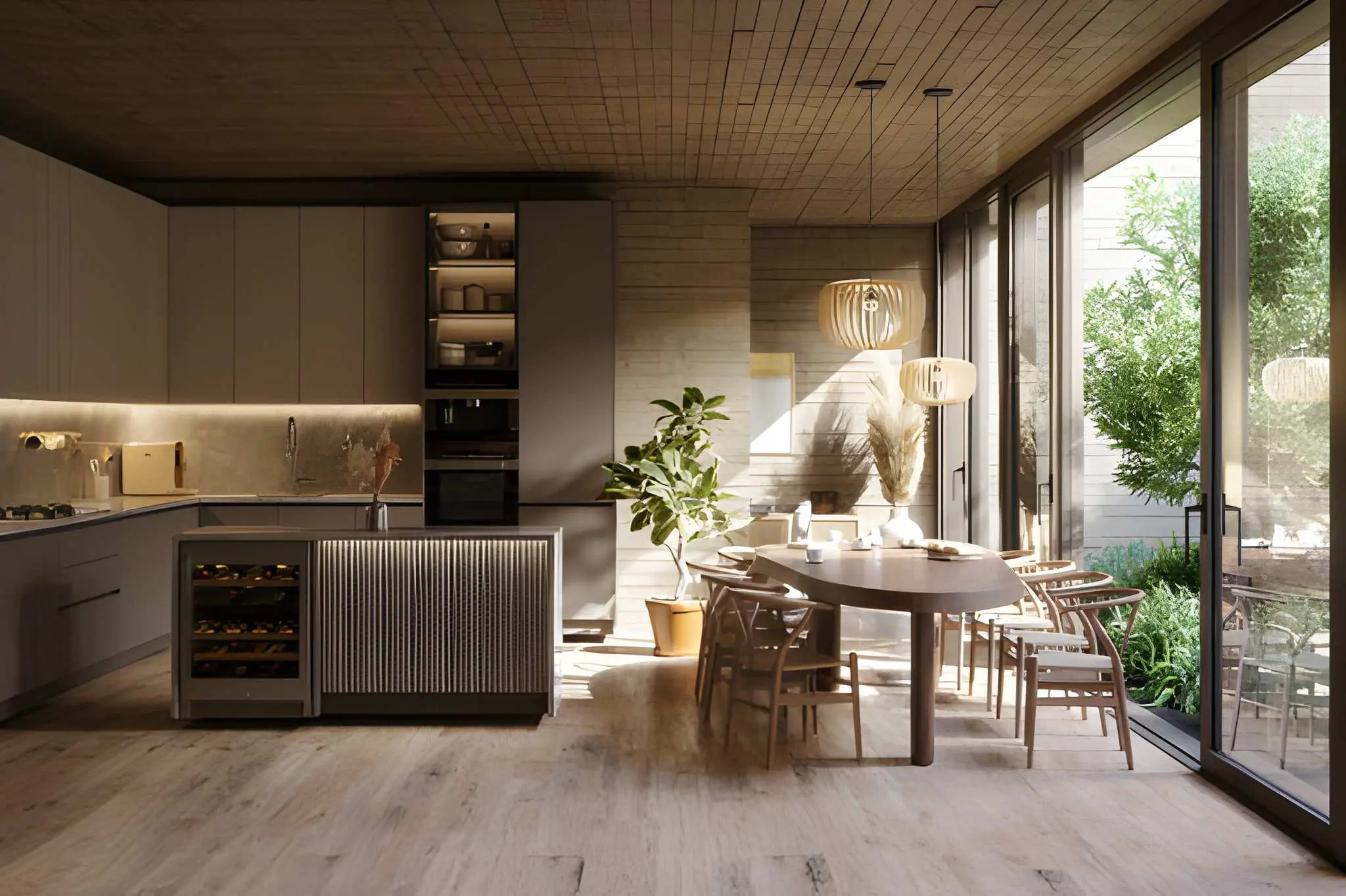 Skilled General Contractor completing modern home renovation work
