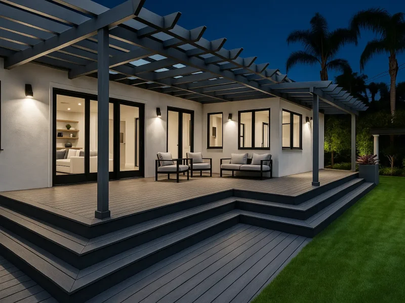 Deck remodel in La jolla ca